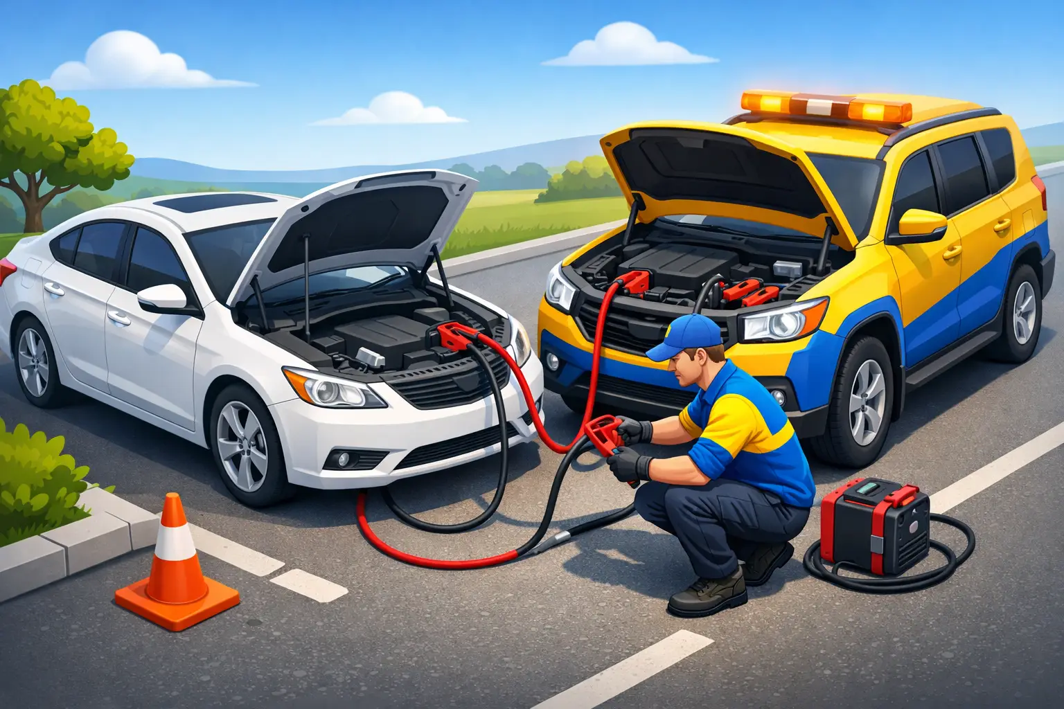 How Roadside Jump Starts Work