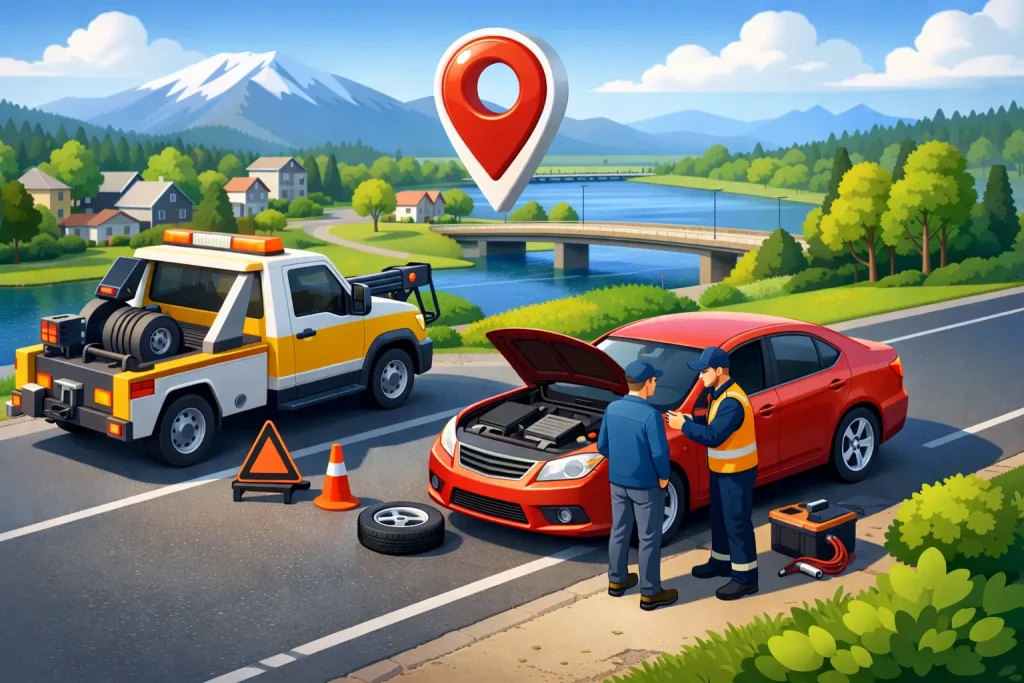 Roadside Assistance Near Me in Marysville